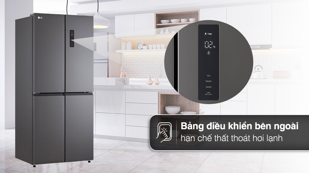 bảng điều khiển - tu-lanh-lg-inverter-470-lit-multi-door-gr-b50bl bảng điều khiển - tu-lanh-lg-inverter-470-lit-multi-door-gr-b50bl