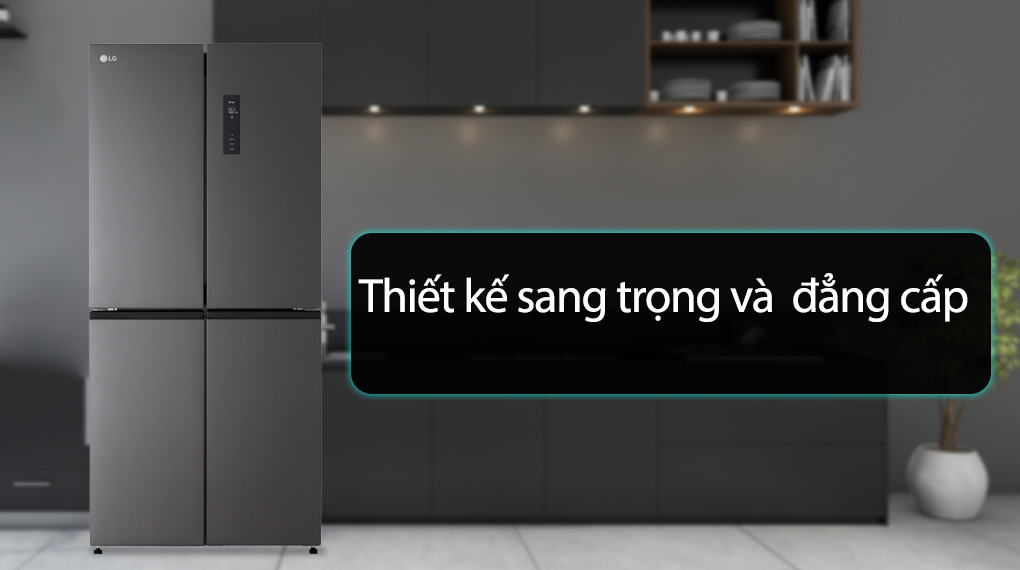 tổng quan - Tủ lạnh LG Inverter 470 lít Multi Door GR-B50BL tổng quan - Tủ lạnh LG Inverter 470 lít Multi Door GR-B50BL