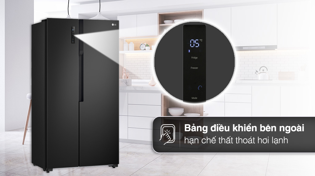 Tủ lạnh LG Inverter 519 lít GR-B256BL Tủ lạnh LG Inverter 519 lít GR-B256BL