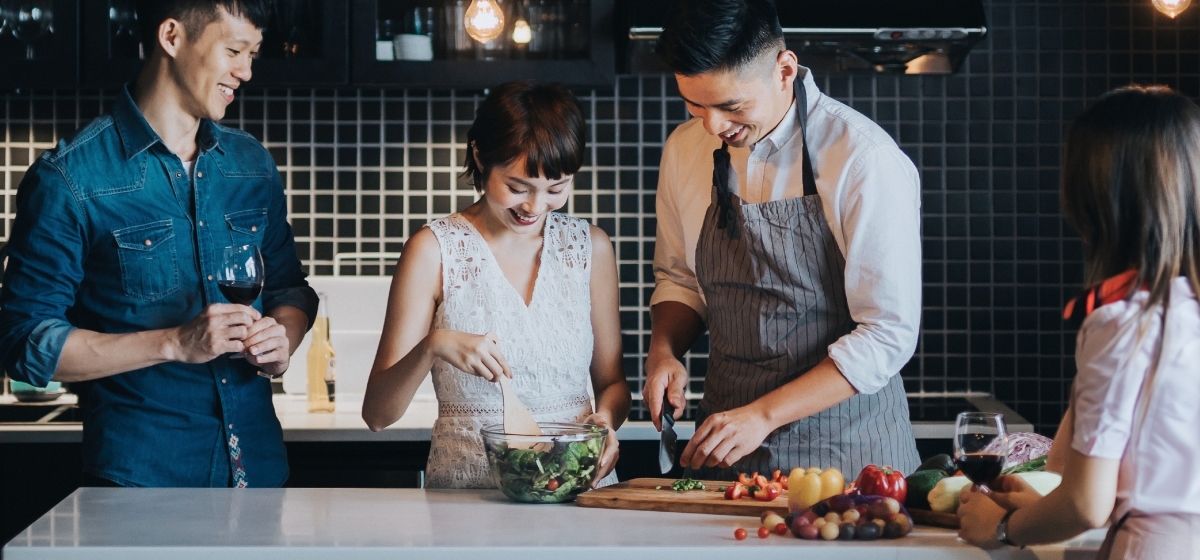 Chuẩn bị bữa ăn dễ dàng và tươi ngon cho những buổi sum vầy