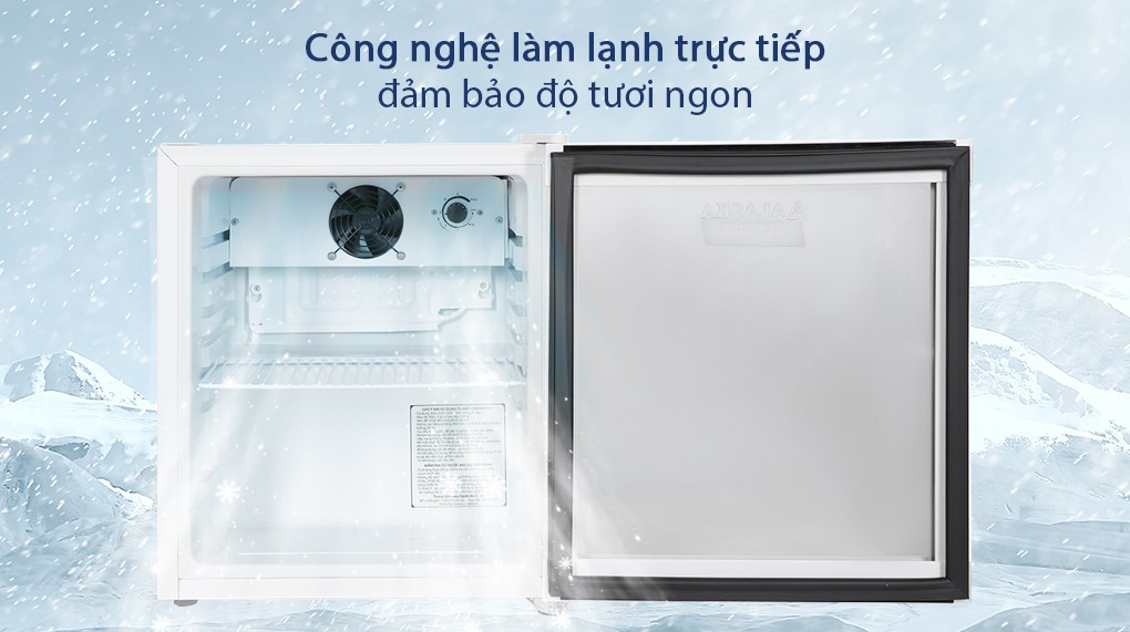Tủ mát Alaska 50 lít LC 50 Trắng - Công nghệ làm lạnh