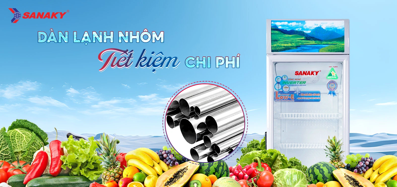 Dàn lạnh nhôm tiết kiệm chi phí