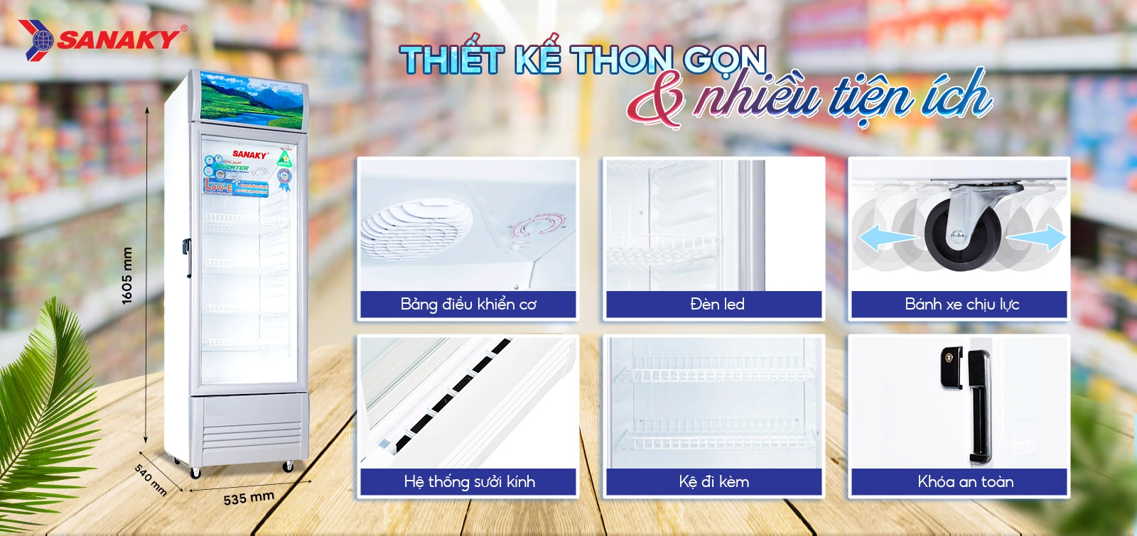 Thiết kế thon gọn cùng nhiều tiện ích