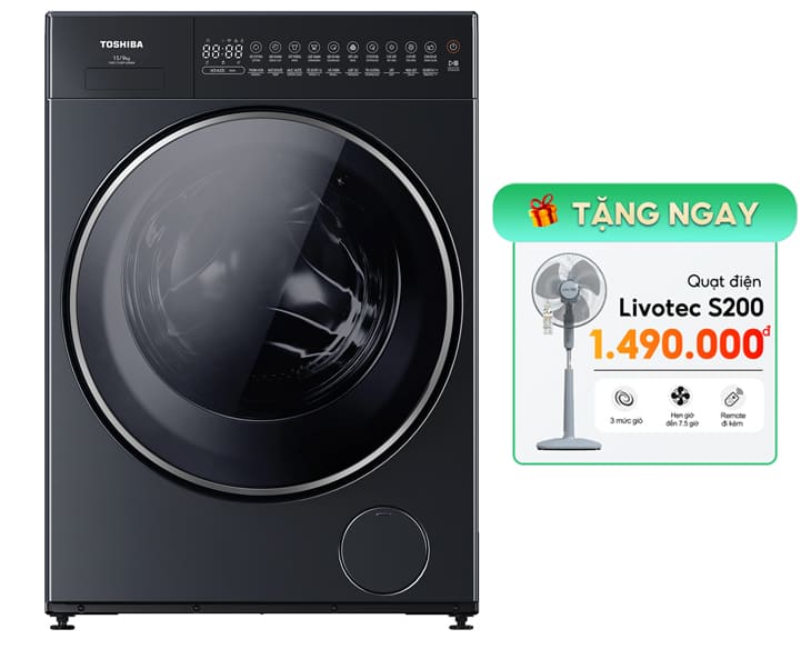 Máy Giặt Sấy Toshiba 15/9 kg TWD-T35BP160MWV(MG)