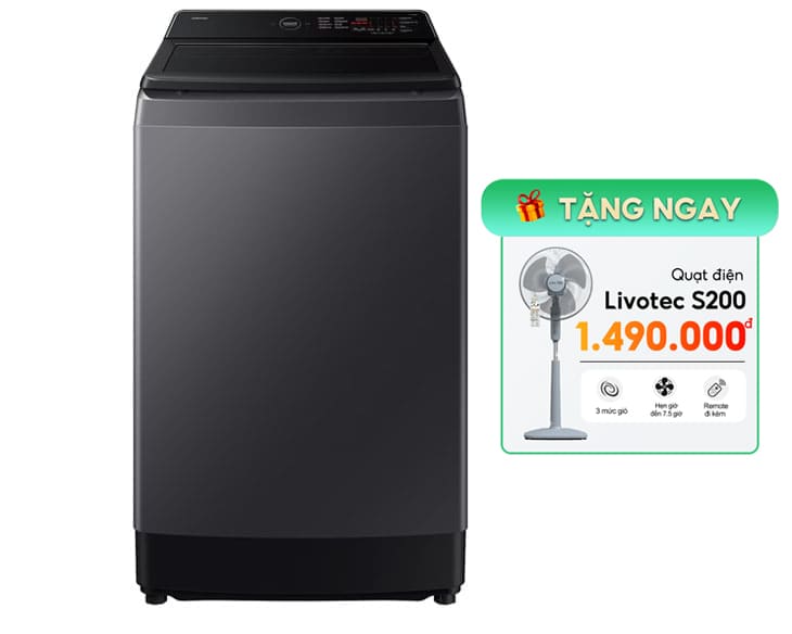 Máy Giặt Samsung Inverter 12.5 kg WA40F12E4CSV