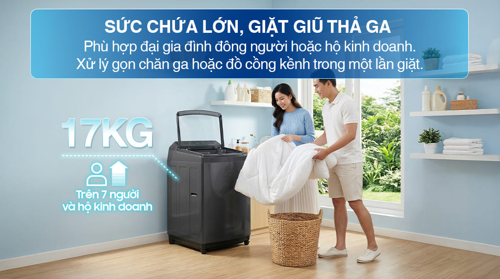 wa40f17e7csv-1-1 Máy giặt Samsung Inverter 17 kg WA40F17E7CSV