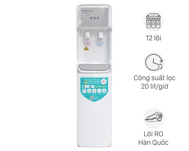 Máy lọc nước nóng lạnh Korihome WPK-966
