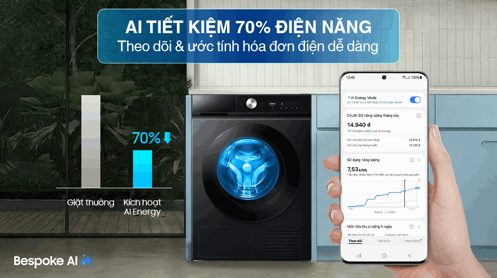 Máy giặt Samsung Inverter