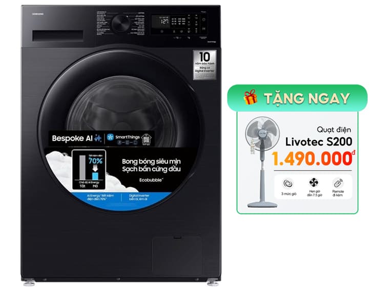 Máy Giặt Samsung Inverter 12 kg WW12CGC04DABSV