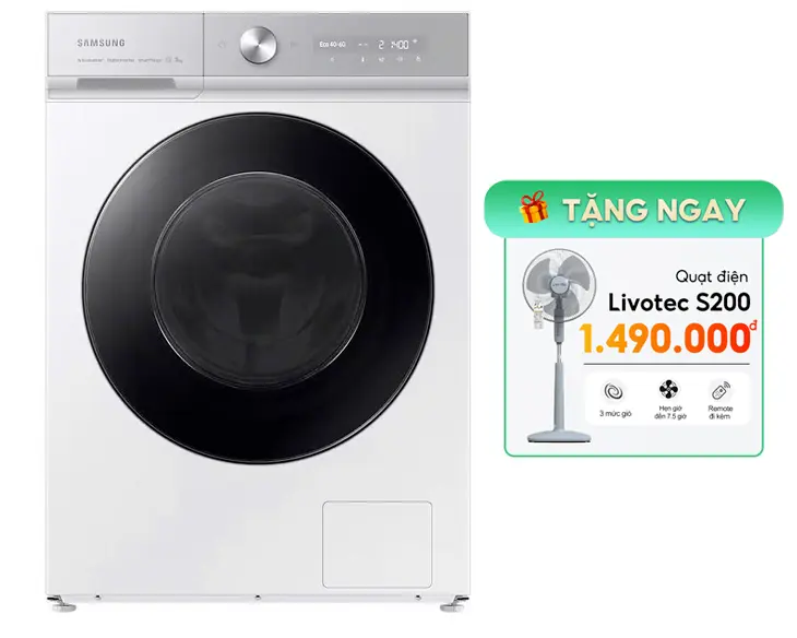 Máy Giặt Samsung AI Inverter 14 kg WW14BB944DGHSV